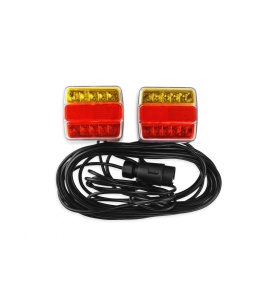 Lampi Magnetice Dreptrunghiulare Pentru Remorca 12V - Img 3