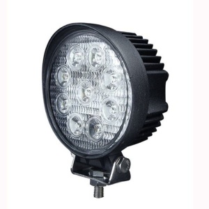 Proiector LED Auto Offroad 27W/12V-24V, 1980 Lumeni, Rotund, Flood Beam 60 Grade - Img 2