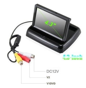 Senzori Parcare Cu Camera Video Si Display LCD De 4.3 Inch Pliabil S612-P - Img 5