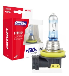 Set 2 Becuri Halogen H11 130% 55W - Img 1
