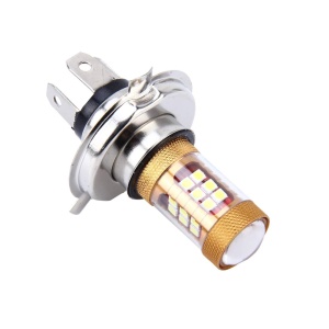 Set 2 Becuri Led H4 Proiector Ceata, Putere 15W, 28 SMD 3030 6500K - Img 3