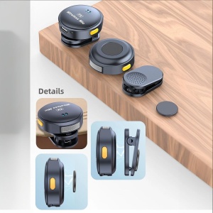 Set 2 Microfoane Profesionale Lavaliere, Fast Charge, Cutie Incarcare, Noise Canceling - Img 2