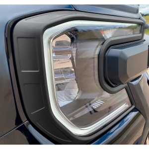 Set 2 Ornamente Faruri Ford Ranger T9 Wildtrak Negru Mat - Img 6