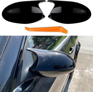Set Capace Oglinda Batman Style Pentru BMW Seria 3 E90, E91, E92, E93, Seria 1 E81, E82, E87, E88 - Img 2