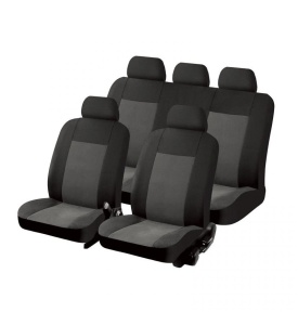 Set Huse Scaun Auto Negru si Gri