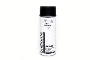 Spray Vopsea Acrilica BRILLIANTE – Negru Grafit Mat RAL 9011, 400 ml