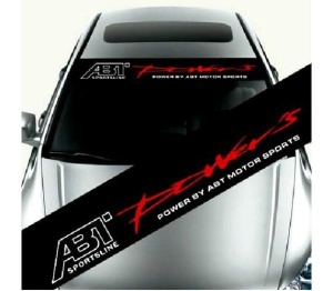 Sticker parasolar auto ABT