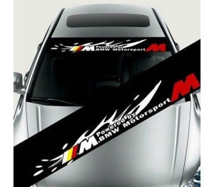 Sticker parasolar auto M BMW