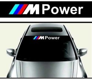 Sticker parasolar auto M Power