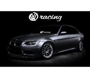 Sticker Parbriz VW Racing