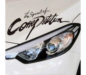 Sticker The Spirit Of Competition
