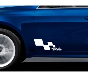 Stickere portiere Sport Flag - OPEL