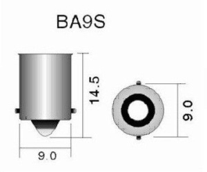 Bec Led BA9S High Power 1,5W cu Lupa - Img 2