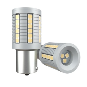 Bec Led Semnalizare P21W BA15S Super Canbus 45 SMD 3030 12-24V - Img 7