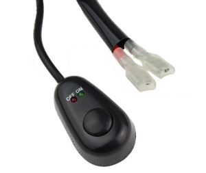 Cablaj Cu Buton Si Releu Pentru 2 Proiectoare Led/Led Bar Pana La 300w - Img 2