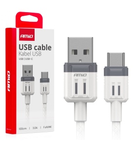 Cablu De Încărcare USB-A - USB-C 3A 100 cm FullLINK