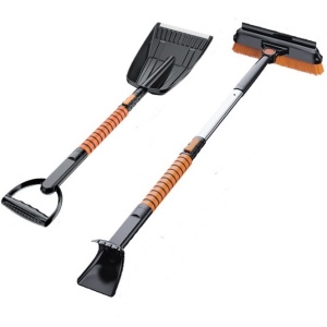 Lopata Pentru Zapada 5 In 1, Perie, Racleta, 2 Tipuri De Lopeti, Telescopica 100 x 25 Cm