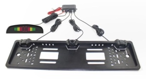 Senzori Parcare Pe Suportul De Numar Cu display LED S300L - Img 1