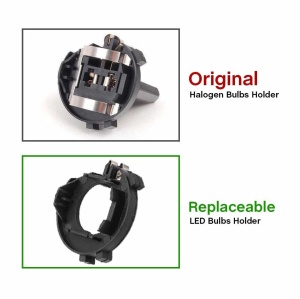 Set 2 Adaptoare LED HID H7 Pentru Volkswagen Golf 7, Passat, Tiguan, Touran - Img 2