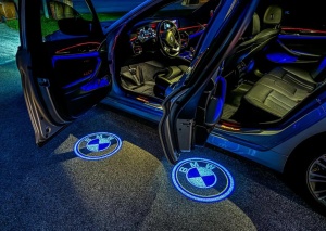 Set 2 Proiectoare Portiera LED Logo Dedicate BMW E39, X5, Z8 - Img 8