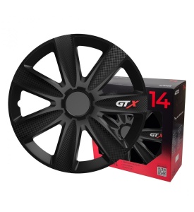 Set 4 Buc Capace Roti GTX Black Carbon 14" - Img 3