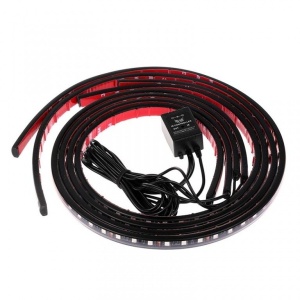 Set Banda Led RGB Undercar cu Bluetooth 120cm - Img 3