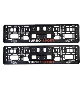 Set Suporturi Numar Turbo Sport