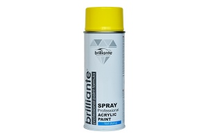 Spray Vopsea Acrilica BRILLIANTE – Galben Cadmiu RAL 1021, 400 ml