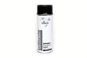 Spray Vopsea Acrilica BRILLIANTE – Negru Trafic Lucios RAL 9011, 400 ml