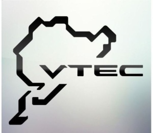 Sticker auto geam VTEC