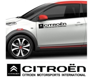 Sticker auto laterale CITROEN