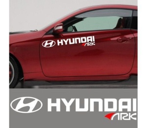 Sticker auto laterale HYUNDAI - Img 2