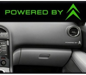Sticker bord CITROEN logo