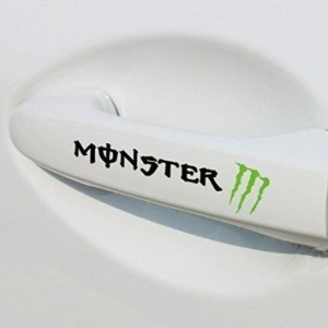 Sticker manere usa - Monster (set 4 buc.)