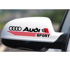 Sticker oglinda Audi S-line Sport