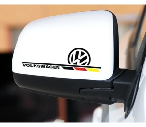 Sticker oglinda Volkswagen logo