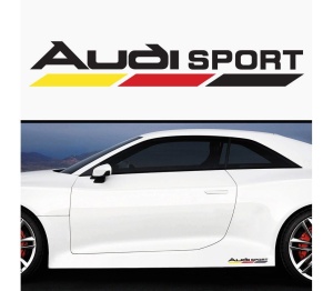 Sticker prag Audi (set 2 buc) - v6