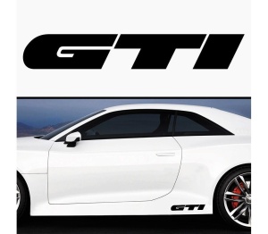 Sticker prag GTI (set 2 buc)