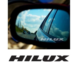 Stickere oglinda Etched Glass - Hilux