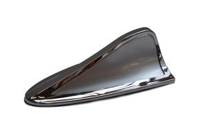 Antena Auto Coada De Rechin Ornamentala Argintiu