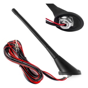 Antena Auto Universala Cu Amplificator 18 CM - Img 1