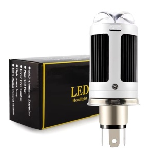 Bec Led H4 Pentru Far Moto, Atv, Scuter, Putere 26W/52W, 8000 Lm, 12-24V MX2-H4 - Img 1
