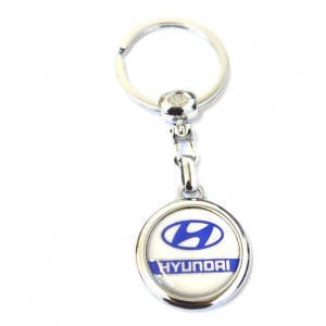 Breloc Auto Metalic Silicon Premium Hyundai