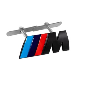 Emblema Grila Metalica M BMW - Negru