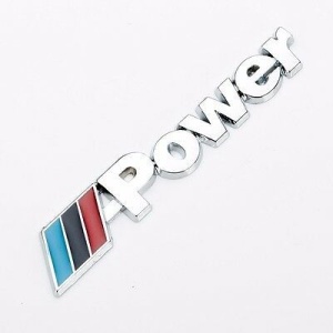 Emblema MPower Chrome - Img 1