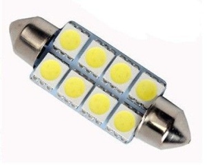 Led Auto Sofit cu 8 SMD 41 mm