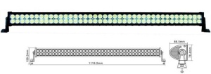 LED Bar Auto Offroad 240W/12V-24V, 17.600 Lumeni, 41,5"/106 cm, Combo Beam 12/60 Grade - Img 4