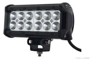 LED Bar Auto Offroad 36W/12V-24V, 3060 Lumeni, 7"/17 cm, Spot Beam 12 Grade