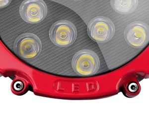 Proiector LED Auto Offroad 51W/12V-24V, 3740 Lumeni, Rosu, Flood Beam 60 Grade - Img 4