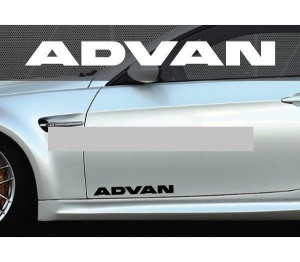 Set 2 buc. sticker auto lateral - ADVAN